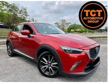 2016 Mazda CX-3 2.0 SKYACTIV SUV, SUNROOF, HEAD UP DISPLAY, PADDLE SHIFT, PUSH START, REVERSE CAMERA, I-STOP SYSTEM, SEMI LEATHER SEAT, SPORT MODE