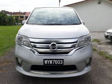 (TRUE YEAR 2013) Nissan Serena 2.0 S-Hybrid 1 LADY OWNER TIPTOP CONDITION WITH LOW MILEAGE