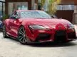 Recon 2022 TOYOTA GR SUPRA 2.0 SZ JBL SOUND SYSTEM WITH 5 YEARS WARRANTY