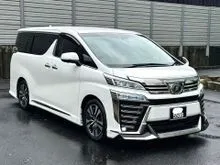 2018 Toyota Vellfire 2.5 ZG MPV (47k Mileage / 3 Power Doors / 3 Years Warranty)