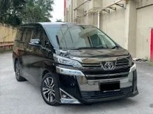 2018 Toyota Vellfire 2.5 ZG MPV