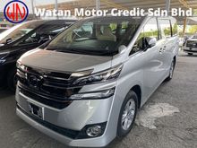 2017 Toyota Vellfire 2.5 X MPV