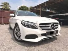 2015 Mercedes-Benz C200 2.0 Avantgarde CKD , NO PROCESSING FEE , LOW MILEAGE , SERVICE ON TIME , PUSH START , LEATHER SEATS ** 1 OWNER , TIPTOP **