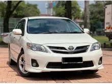 2013 Toyota Corolla Altis 2.0 V ,1 OWNER ,TIP TOP CONDITION *GUARANTEE No Accident/No Total Lost/No Flood & 5 Day Money back Guarantee*