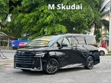 2025 Toyota Vellfire 2.4 Z Premier 4WD SUNROOF 4CAM 5A 1K KM 5YRS TOYOTA WARRANTY