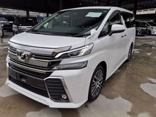 2016 Toyota Vellfire 2.5 ZG Original Low Millage Unreg