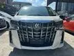 Recon 2021 TOYOTA ALPHARD 2.5 SC PACKAGE MPV *** LOW MILEAGE *** NEW ARRIVAL ***