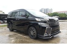 2016 Toyota Vellfire ZG 2.5. Hurry Up..!! Call Now For Best Deal..!!!