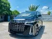 Recon [ALPINE PACKAGE] 2019 Toyota Alphard 2.5 SC MPV [SUNROOF, ALPINE SOUND SYSTEM, GOOD CONDITION, CALL ME FOR THE BEST DEAL]