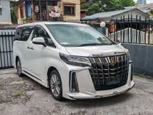 Modellista V2 2021 Toyota Alphard 2.5 S Type Gold Modellista Exhaust Sunroof DIM