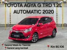2020 Toyota Agya 1.2 TRD Hatchback // PROMO DP 10JTAAN ANGSURAN RINGAN GARANSI 1THN CARSOME, GARANSI UANG KEMBALI FULL, CEK DIRUMAH BISA JABODETABEK