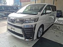 2018 Toyota Vellfire 2.5 Z SUNROOF MPV