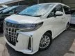 Recon 2020 Toyota Alphard 2.5 S 7 SEATER 2 POWER DOOR GRADE 4.5 UNREG