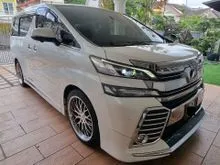 2016 Toyota Vellfire 2.5 Z Golden Eyes MPV MODELLISTA 360 Camera, Power Door, Pilot Seats