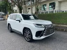 2022 Lexus LX 600 3.5 7 seater BLACK LEATHER SEAT