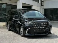 2025 Toyota Alphard 2.5 Z Grade 5A 22km Original mileage Side step