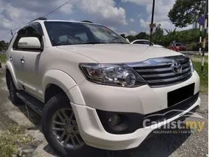2014 Toyota Fortuner 2.7 V TRD Sportivo - 1 WELL OWNER - CAR LIKE NEW - ORI LOW MIL