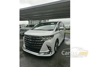 2024 TOYOTA ALPHARD Z 2.5L LATEST  FULL BLACK INTERRIOR  *UNREGISTERED