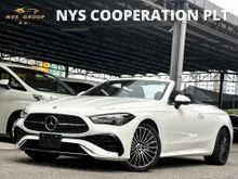 2025 Mercedes Benz CLE200 2.0 EQ Boost Cabriolet Sport Unregistered Call or WhatsApp for Best Offer  READY STOCK WELCOME VIEW LOW MILEAGE RARE MODEL