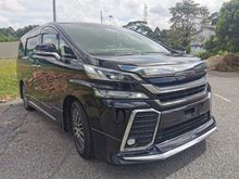 2015 Toyota Vellfire 2.5 Z G Edition MPV