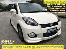 2011 Perodua Myvi 1.3 SE FACELIFT (A) FULL SERVICE LOW MILEAGE LEATHER SEAT BODYKIT (JUST BUY AND DRIVE)