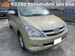 Used Toyota Innova 2.0 G MPV (A) ALL PROBLEM CAN APPLY LOAN HERE