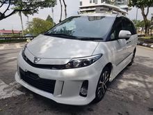 2014 TOYOTA ESTIMA 2.4(A) AERAS/AERAS PREMIUM/UNREG/FEW UNIT/HALF LEATHER/2 PW DOOR