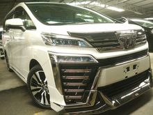 2018 Toyota Vellfire 2.5 ZG Sunroof,Pre-Crash,Bodykit