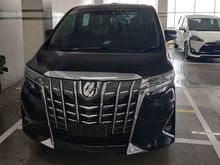2018 Toyota Alphard 2.5 G Van Wagon