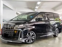 2021 Toyota Alphard 2.5 SC FULLY LOADED / MODELISTA BODYKIT / ORI MODELISTA EXHAUST / JBL / 360 CAM / SUN&MOON ROOF / ROOF MONITOR / SUPER CARKING