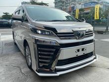 2018 Toyota Vellfire 2.5 Z SPEC NEW FACELIFT ALPINE DVD PLAYER FULL MODELISTA BODYKIT UNREGS
