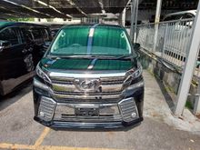 2016 Toyota Vellfire 2.5 Z A Edition MPV,sunroof/moonroof,8 seater,origanal player,roof monitor