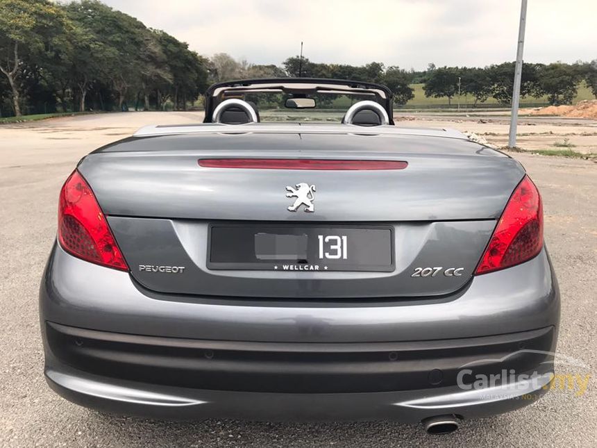 Peugeot 207 2011 CC 1.6 in Selangor Automatic Convertible 