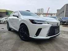 2024 Lexus RX 350 2.4 Luxury Grade 5A Sun Roof 4Cam360View PCS LDA BSM HUD Display Audio 2nd Row Power Seat Power Boot Unregister