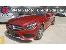 2015 Mercedes-Benz C200 2.0 AMG Sedan Unreg 1 YEAR WARRANTY