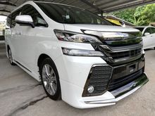 2017 Toyota Vellfire 2.5 Z Golden Eyes Modellista Kit Alpine Audio New Arrival Unregistered