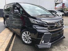 2015 Toyota Vellfire 2.5 Z A Edition MPV 2.5 ZA **SUNROOF **ADMIRATION BODYKIT (UNREGISTERED)