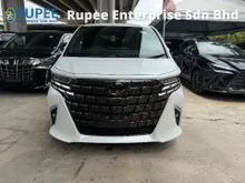 2023 Toyota Alphard 2.5 Z Sun Roof Full Leather 360View BSM System LED Light Low Mileage Side Step Good Condition Nice Car