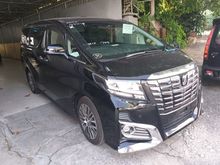 2016 Toyota Alphard 2.5 G SC SUNROOF ROOF TV UNREG16