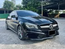 [ LOANKEDAI ] 2015 Mercedes-Benz AMG CLA45 2.0 4MATIC Coupe C117 AMG SPEEDSHIFT 7DCT Sport P/Shift RECARO harman/kardon Sunroof FULLSPEC CBU Reg.2018