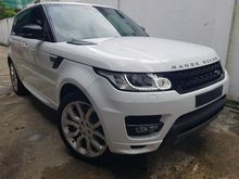 2016 Range Rover Sport 5.0 AUTOBIOGRAPHY FULL SPEC WITH AUTO SIDE STEP,REAR ENTERTAIMENT,PANAROMIC ROOF,MERIDIAN,VACUUM DOOR,BREMBO