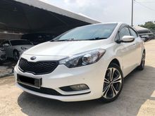 2016 Kia Cerato 1.6 K3 Sedan, Full Spec, Paddle Shift, Original White, Clean Interior, Call Now