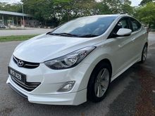 Hyundai Elantra 1.8 Premium Sedan (A) 2014 1 Lady Owner Only Sunroof Full Set Bodykit Accident Free TipTop Condition View to Confirm