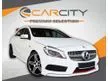 Used OTR HARGA 2013 Mercedes-Benz A250 2.0 Sport Hatchback PADDLE SHIFTER COME WITH ONE YEAR WARRANTY - Cars for sale