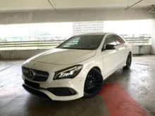 2016 Mercedes-Benz CLA200 1.6 AMG Coupe REGISTER 2017/ FSR 74K MILEAGE AT MERCEDES/ SPORT RIM/ MEMORY SEAT/ PADDLE SHIFT/ REVERSE CAM