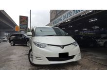 Toyota Estima 2.4 NEW FACELIFT 2010,FULL BODY KITS,PEARL WHITE IN COLOUR,7 SEATER,FULL LEATHER SEATS,2 POWER DOORS,DVD PLAYER,ONE DATIN OWNER