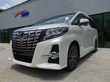 2016 Toyota Alphard 2.5 Sc, Sunroof, Precrash, Raya Hot Deal