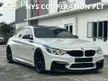 Used 2017 BMW M4 3.0 BiTurbo Competition Package Coupe USED HUGE SPEC M Performance Titanium Exhaust System A LOT CARBON FIBER PART