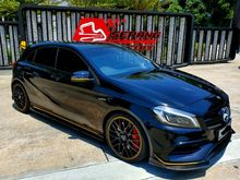 2017 Mercedes-Benz A45 AMG 2.0 4MATIC YELLOW NIGHT EDITION!!! Low mileage!!! Registered 2018!!! Direct owner!!!