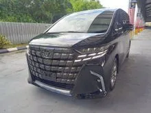 2024 Toyota Alphard 2.5 Z 7-Seater MPV (PROMO UNIT)